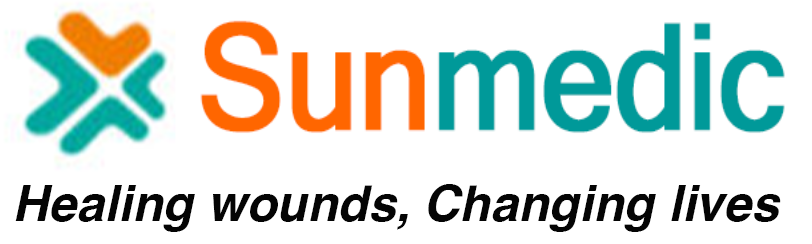 Sunmedic logo and tagline – Advanced Wound Care Solutions