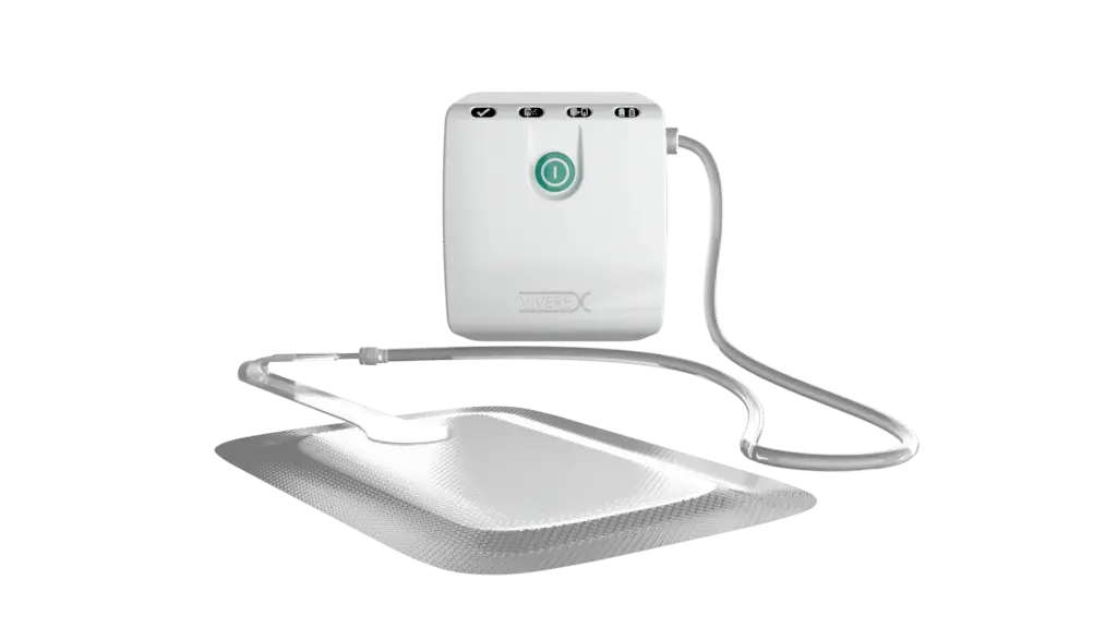 VivereX and Viverex+ NPWT device sold by Sunmedic AB in Sweden